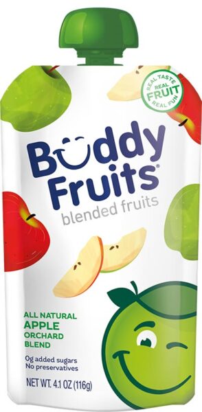 Buddy fruit apple sauce pouch
